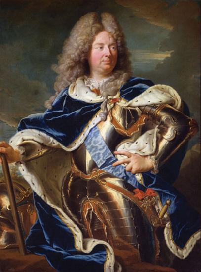 Hyacinthe Rigaud Portrait of Louis Antoine de Pardaillan de Gondrin oil painting image